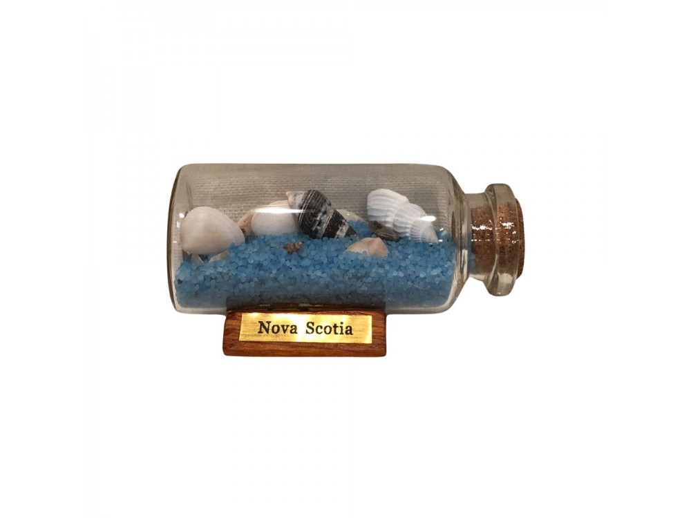 Nova Scotia Bottle/Sand/Shells-Boxed