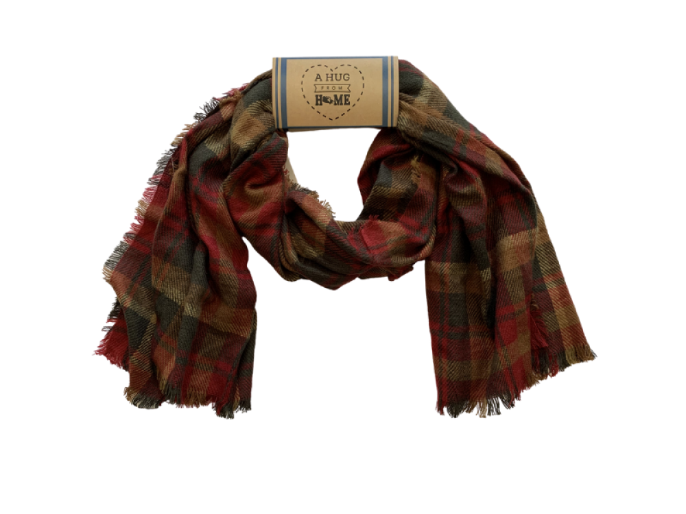 Canada Tartan Blanket Scarf