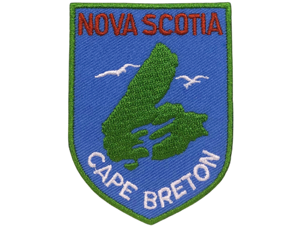 Emb Crest Patch C.B. Map