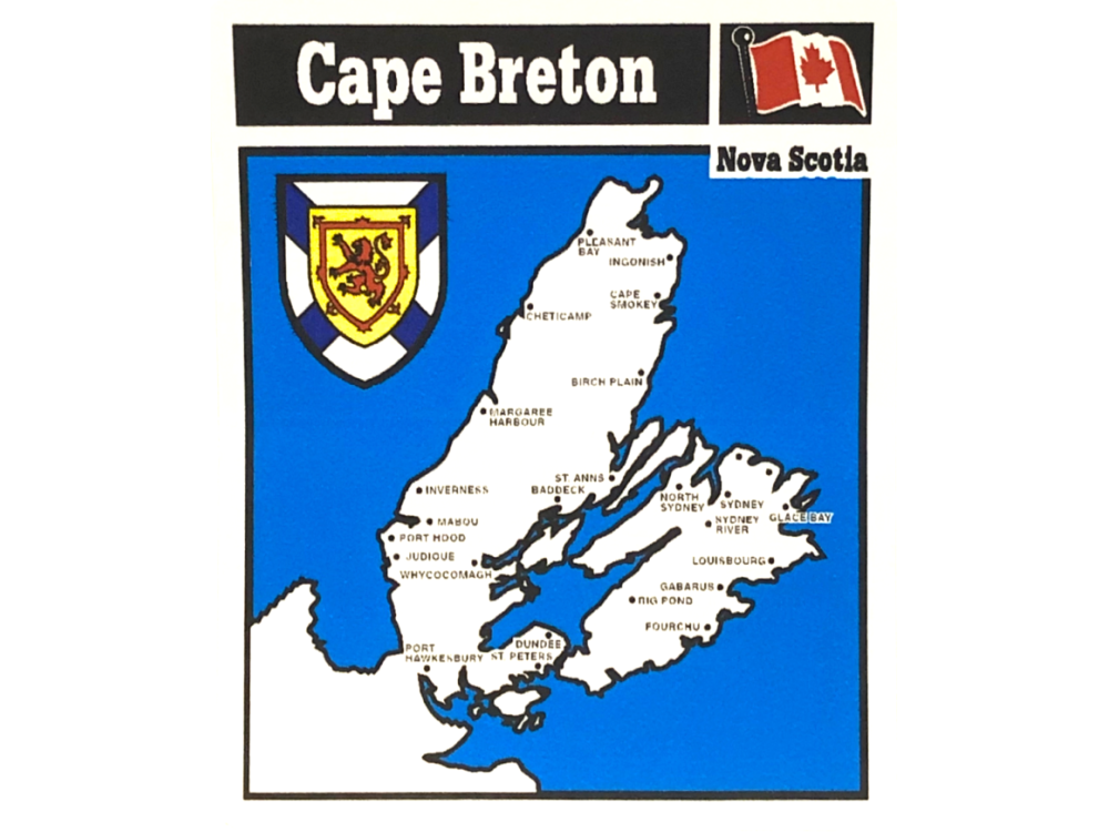 Cape Breton Map 2.75