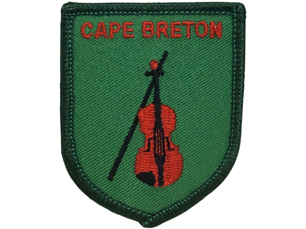 Emb Crest Patch Fiddle CB