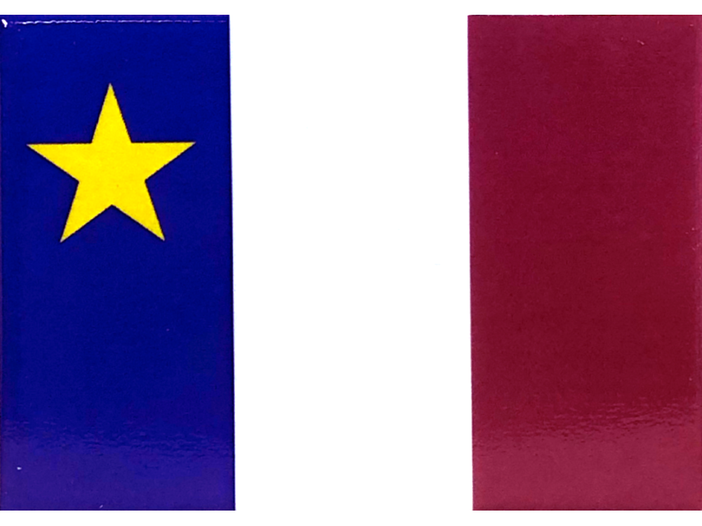 Magnet Acadian Flag