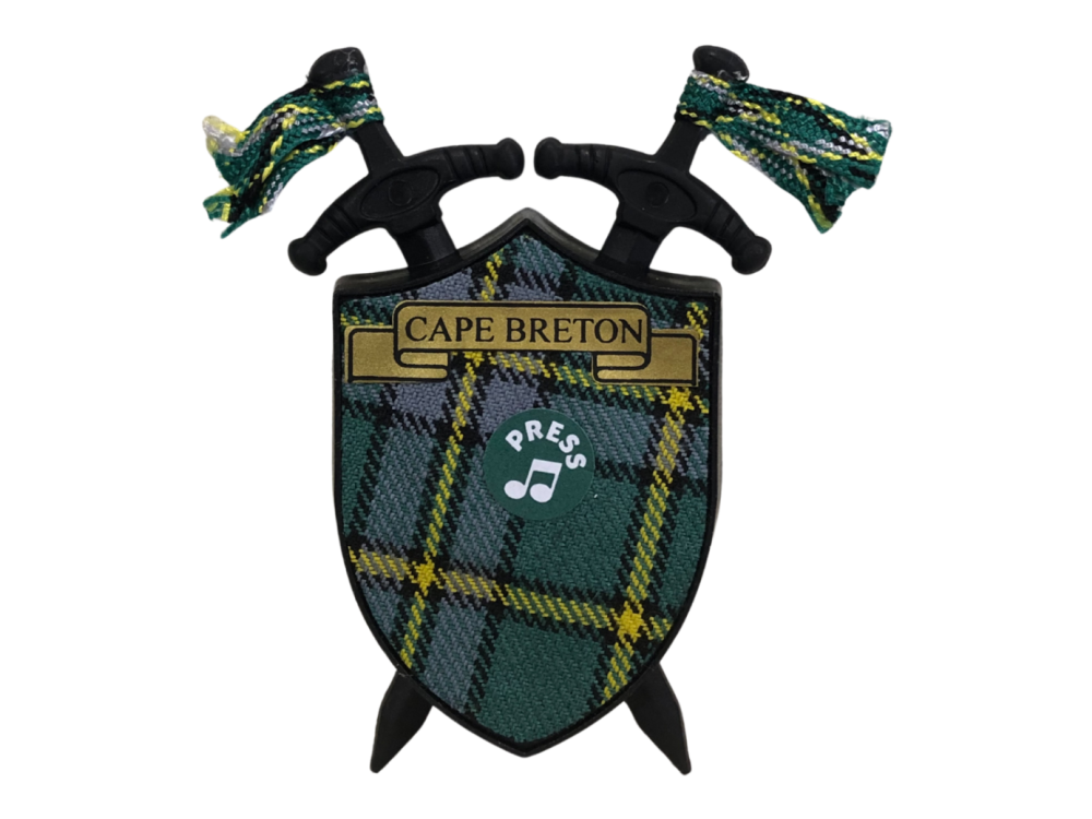 Shield Magnet CB Tartan