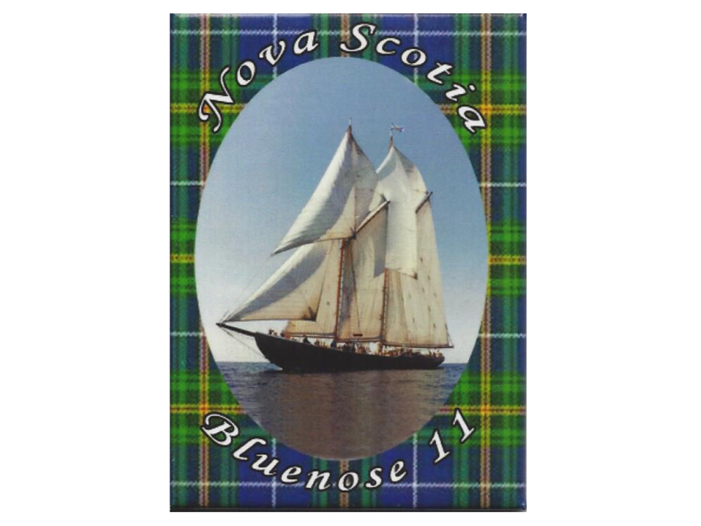 NS Tartan Bluenose Magnet