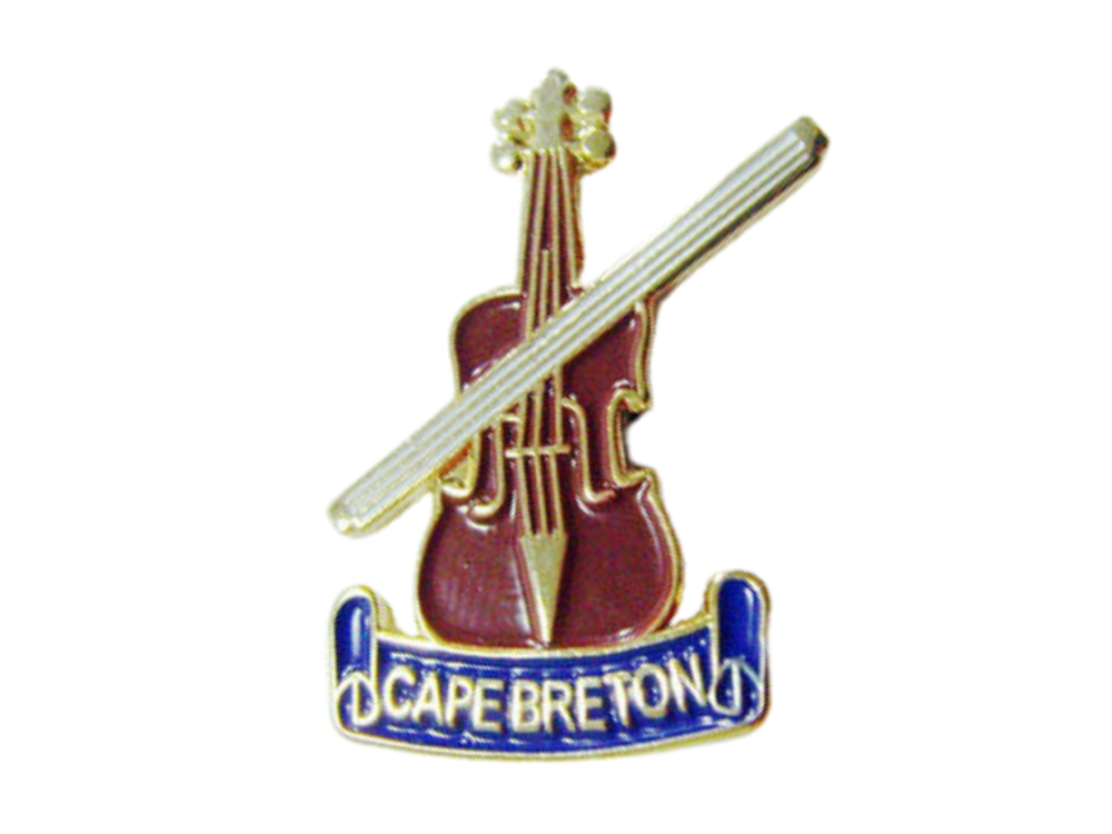 Cape Breton Fiddle Lapel Pin