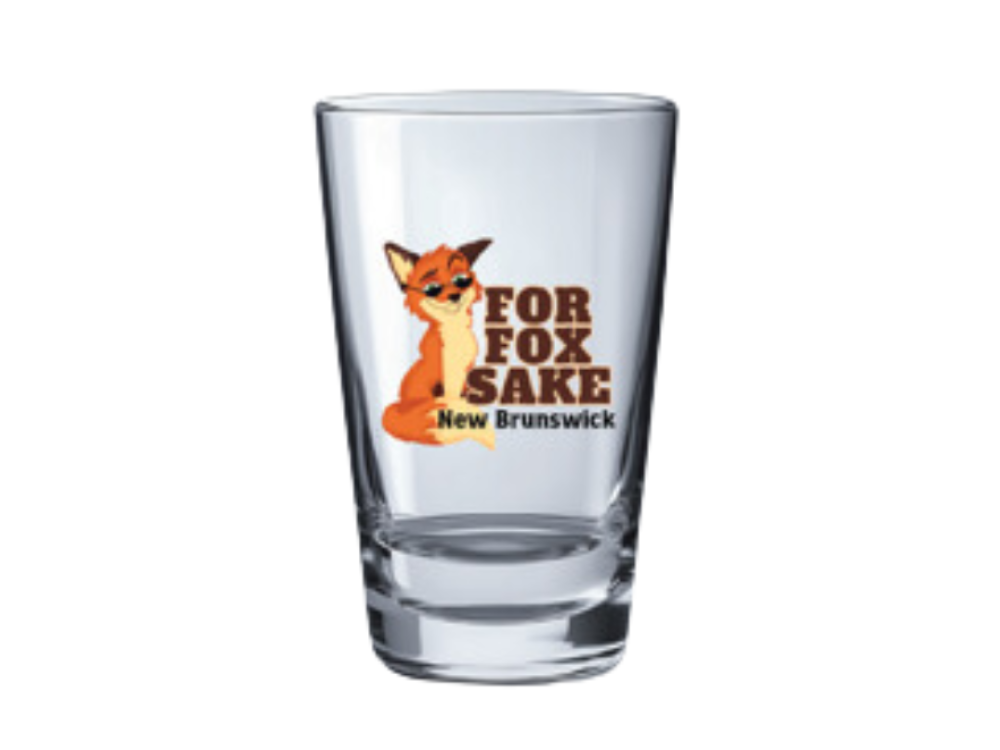 For Fox Sake NB Shot Glass