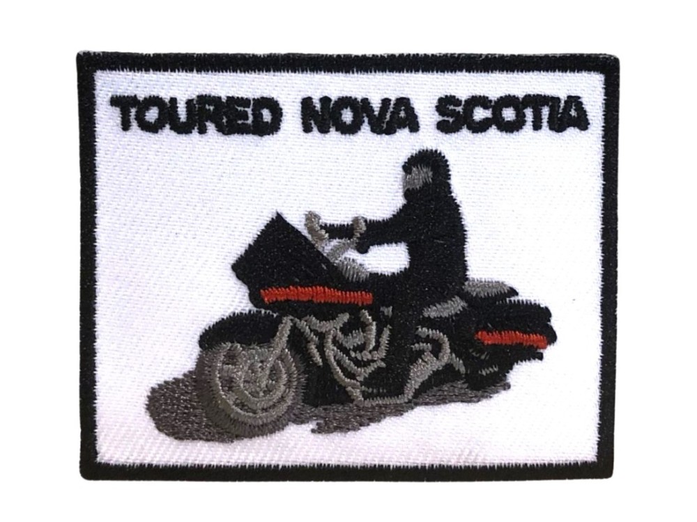 Emb Crest Patch Motorcycle NS