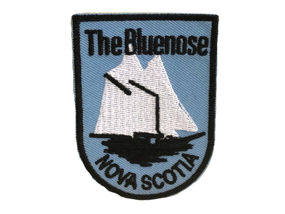 Emb Crest Patch Bluenose