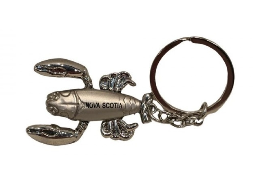 Silver Lobster Keychain-Nova Scotia