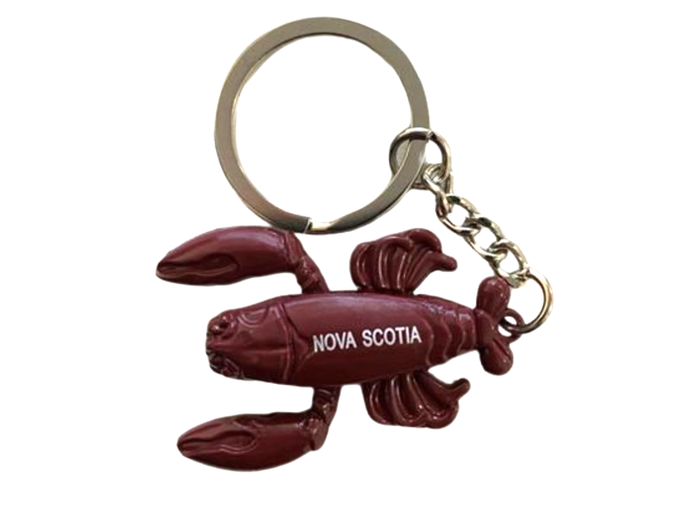 Nova Scotia Red Lobster Keychain