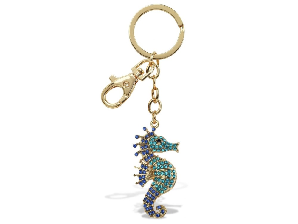 Seahorse Sparkling Keychain