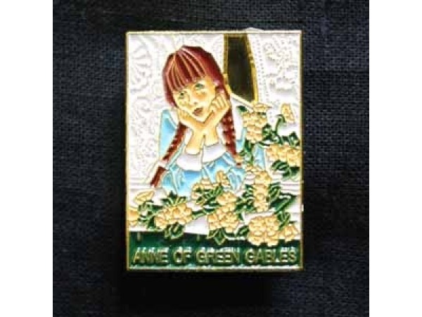 Anne at Window Lapel Pin