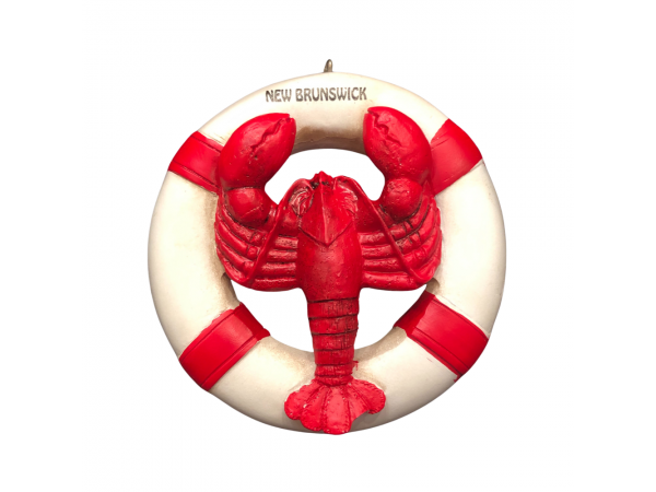 NB Life Ring/Lobster Ornament