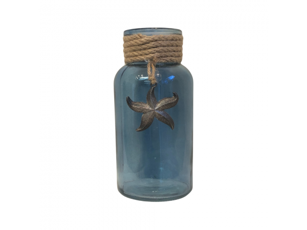 Glass Jars with Rope