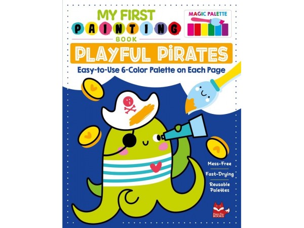 My First Painting Book-Playful Pirates