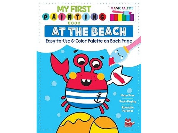 My First Painting Book-At The Beach