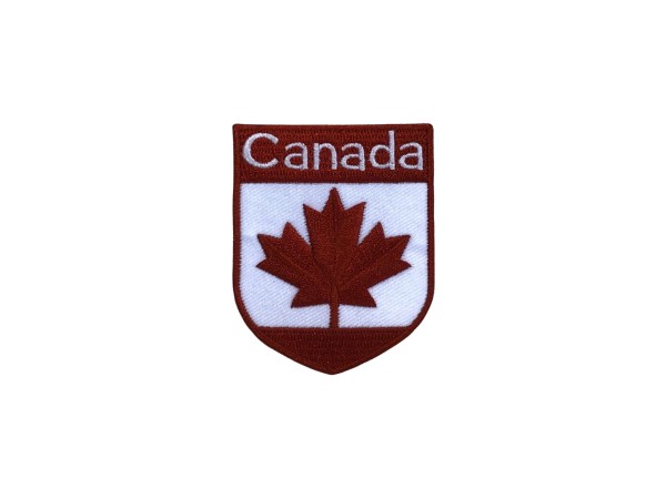 Emb Crest Patch, Canada Flag