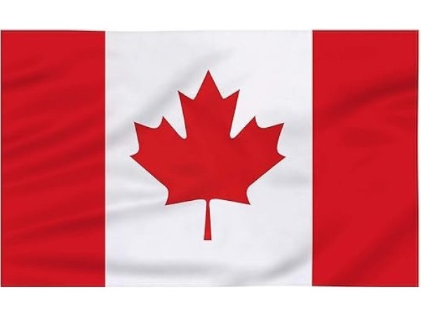 Canada Flag 24x36 Eyelet