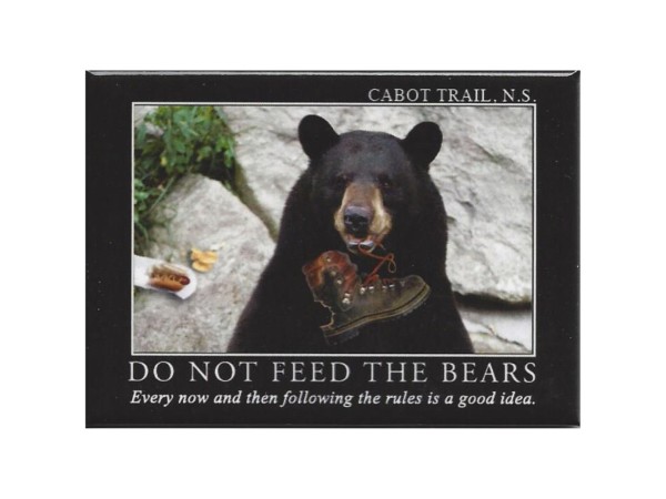CB Don't Feed the Bears Magnet