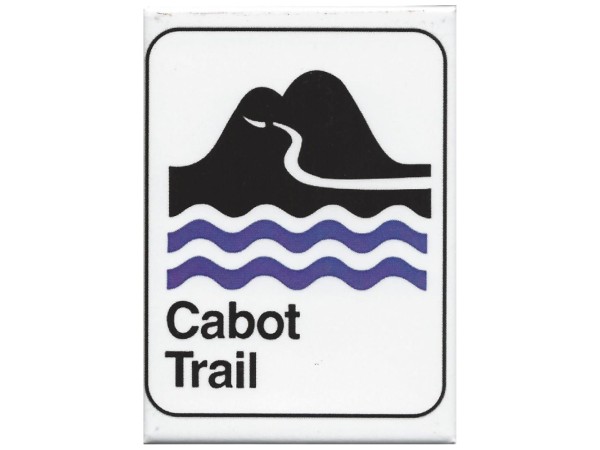 Cabot Trail Route Sign Magnet