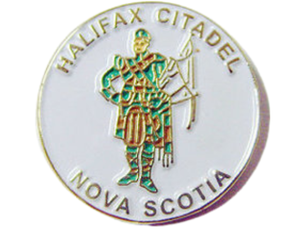 Halifax Citadel Piper Lapel Pin