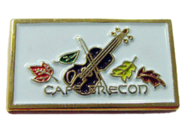 Cape Breton Fall Fiddle Lapel Pin