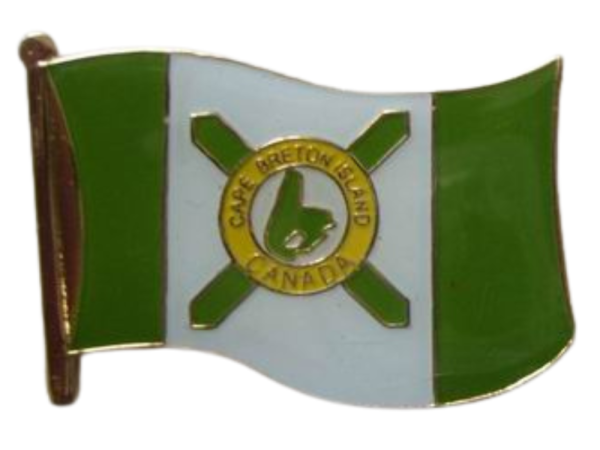 Cape Breton Flag Lapel Pin-Large