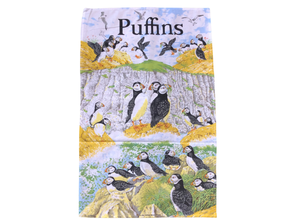 Puffin Tea Towel