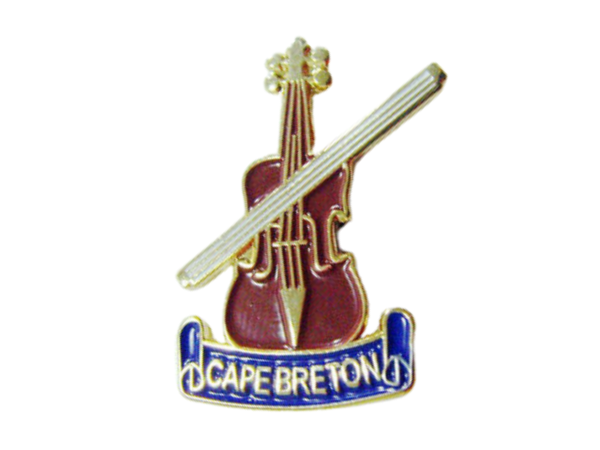 Cape Breton Fiddle Lapel Pin