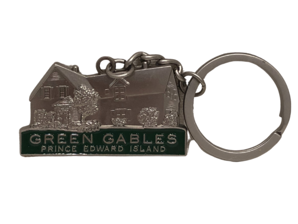 Green Gables Metal Key Chain