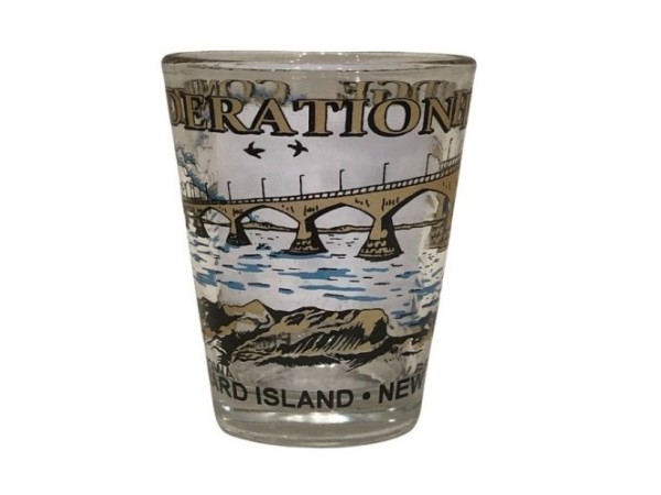 Gold Bridge Shotglass