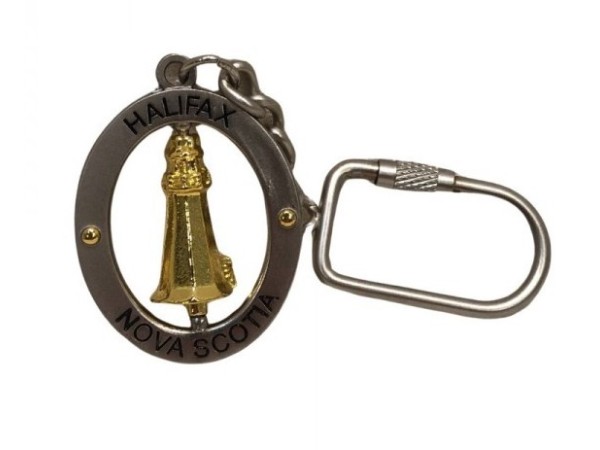 N.S. / Halifax Spinner Lighthouse Keychain