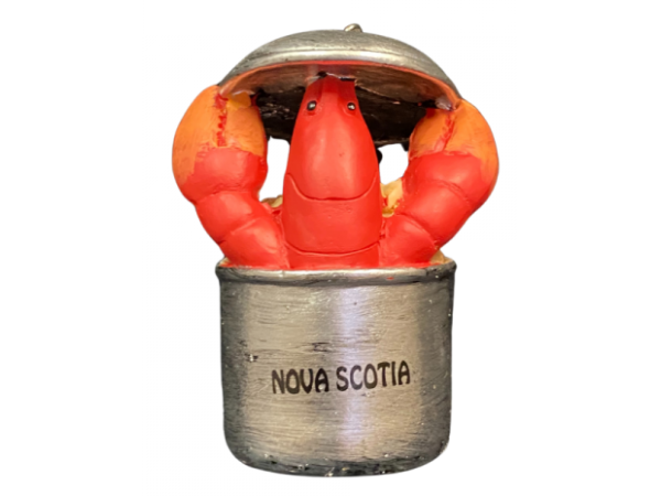 Nova Scotia Lobster Pot Ornament