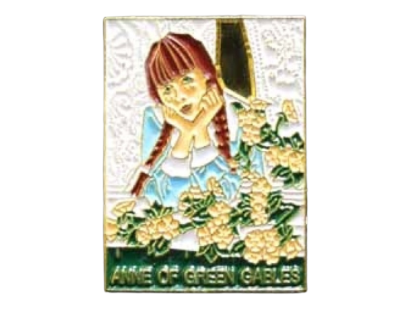 Anne at Window Lapel Pin