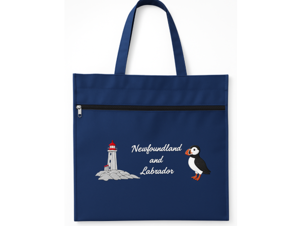 Newfoundland Navy Tote