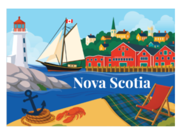 NS Scene Flat Magnet