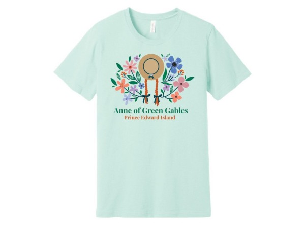 Anne Hat & Flowers Tee