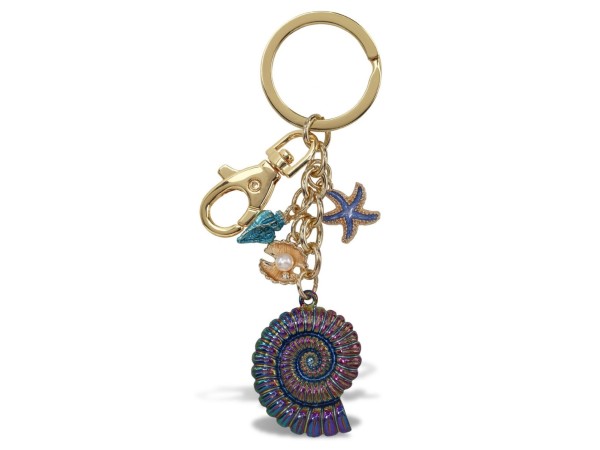 Shells Sparkling Keychain